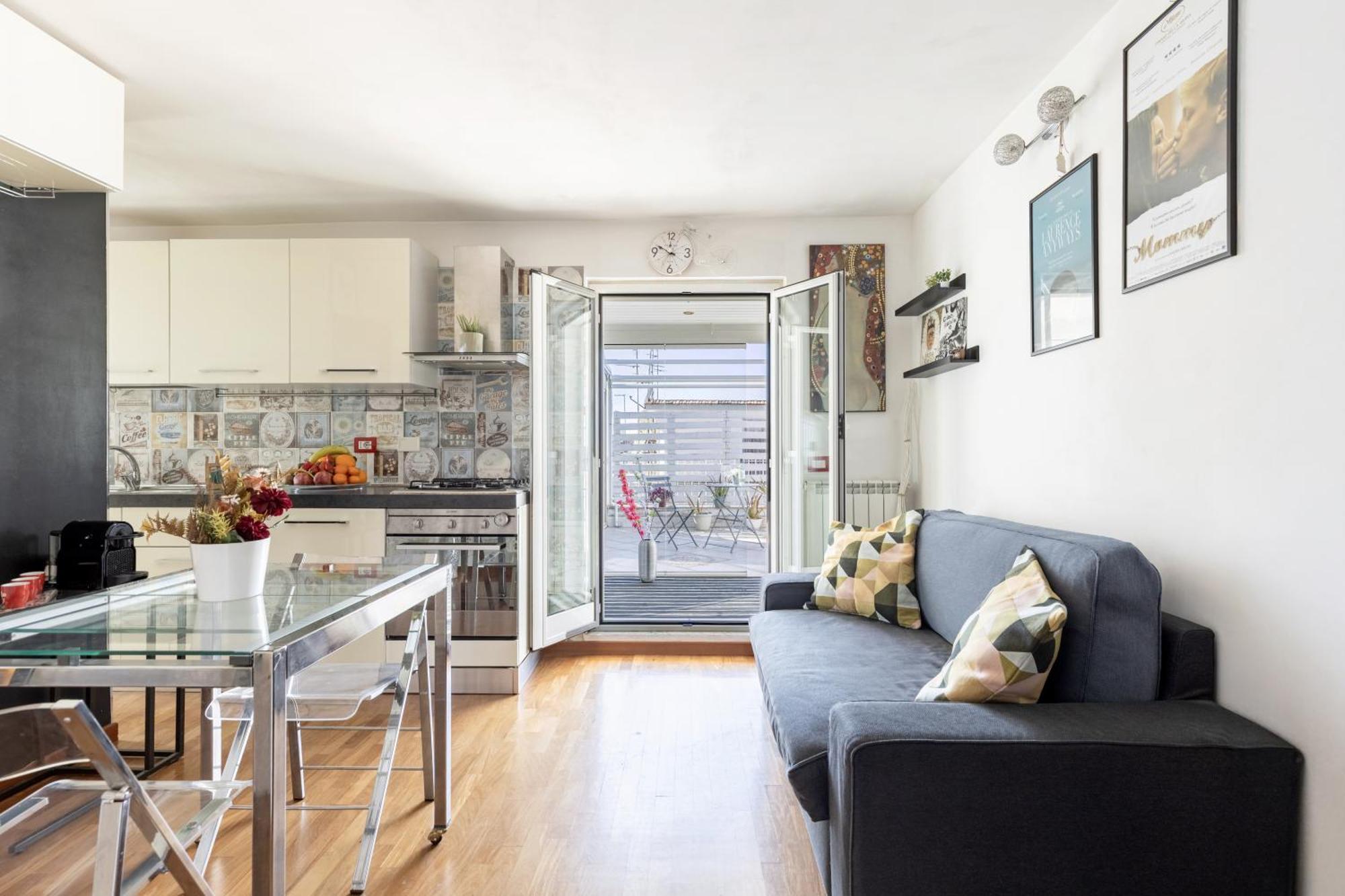 Appartamento Hostly-salotti Terrace Suite-20min To Vatican *