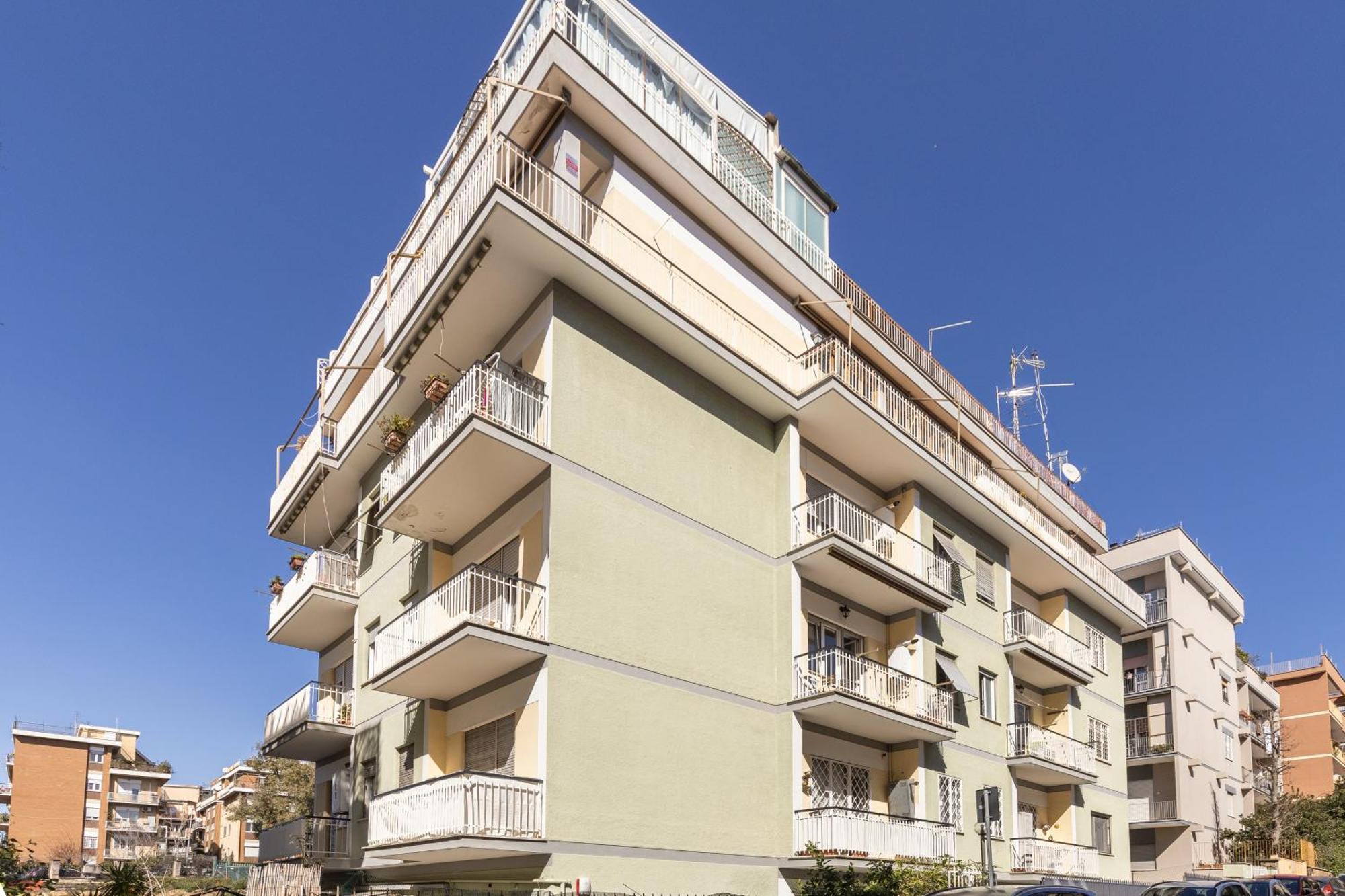 Appartamento Hostly-salotti Terrace Suite-20min To Vatican *